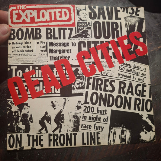 The Exploited - Dead Cities - 7inch