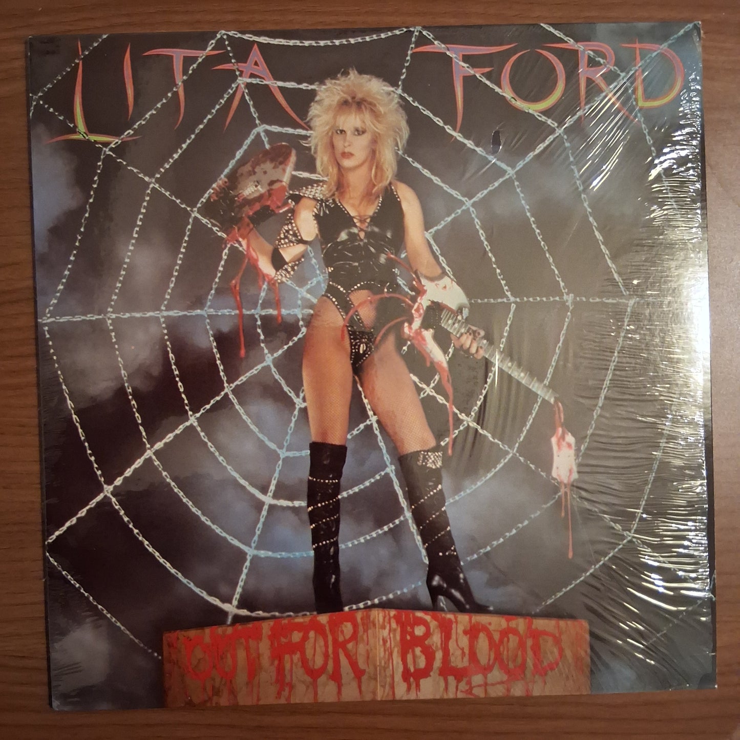 Lita Ford - Out For Blood - LP