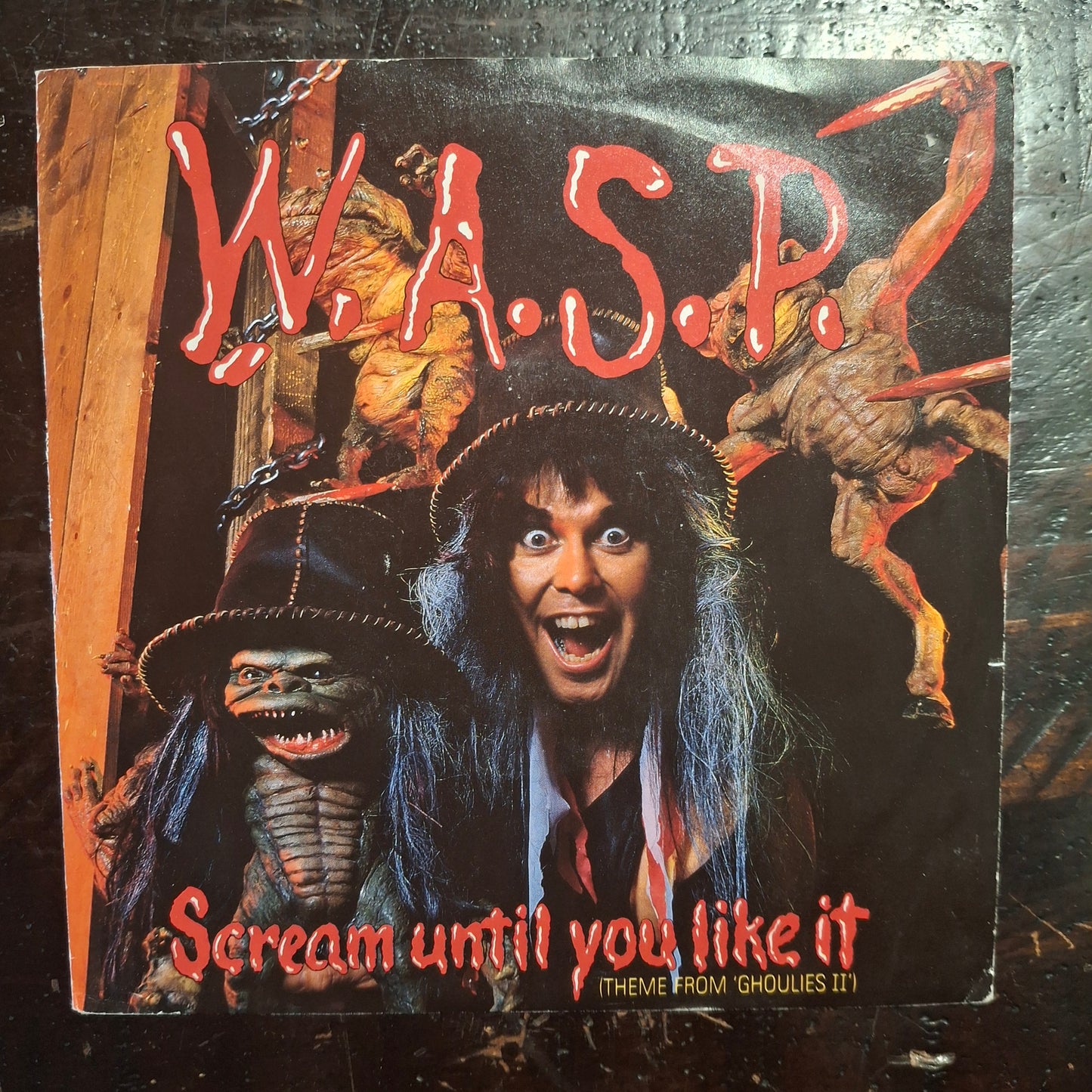 W.A.S.P. – Scream Until You Like It - 7inch