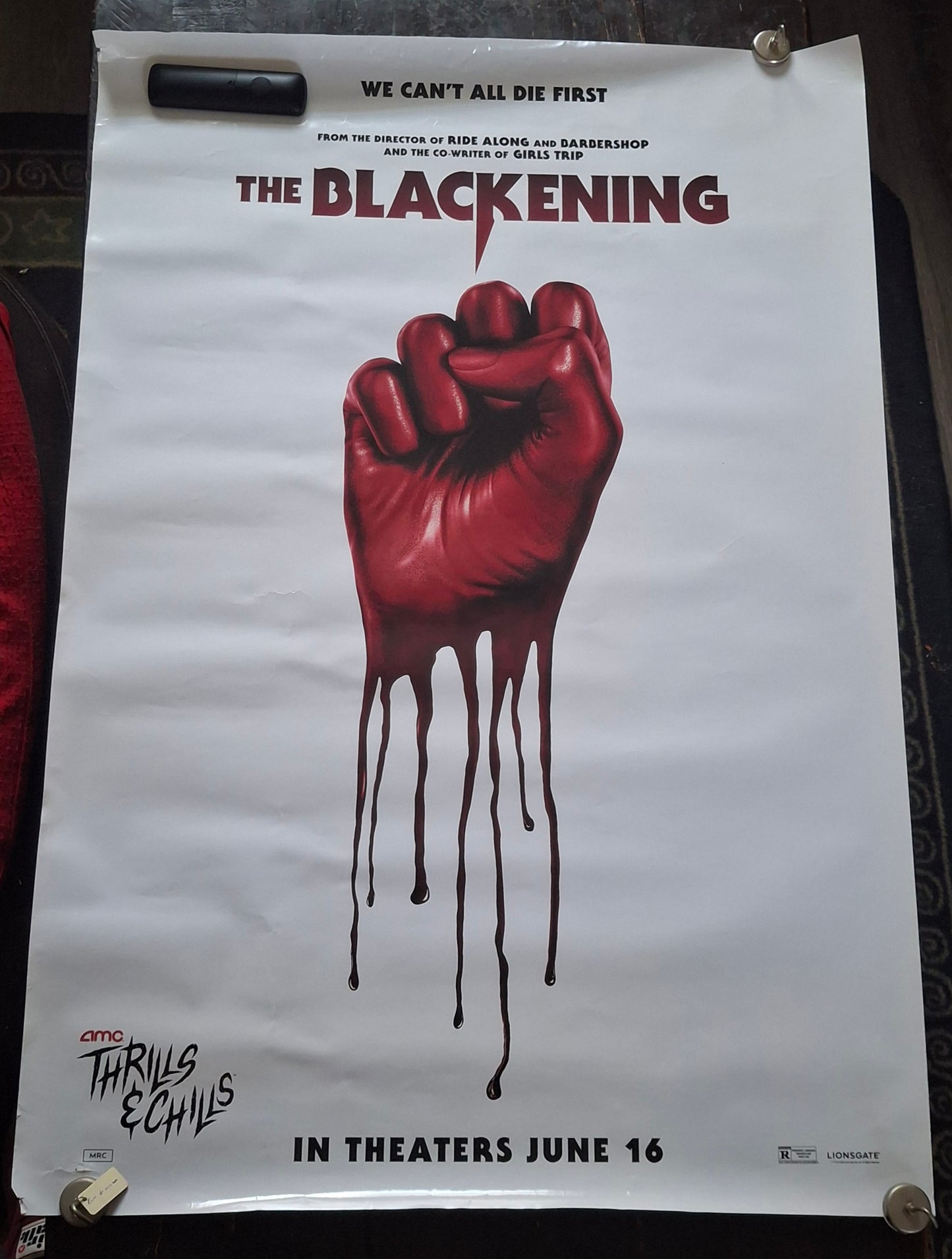 The Blackening - Orignal Movie Poster
