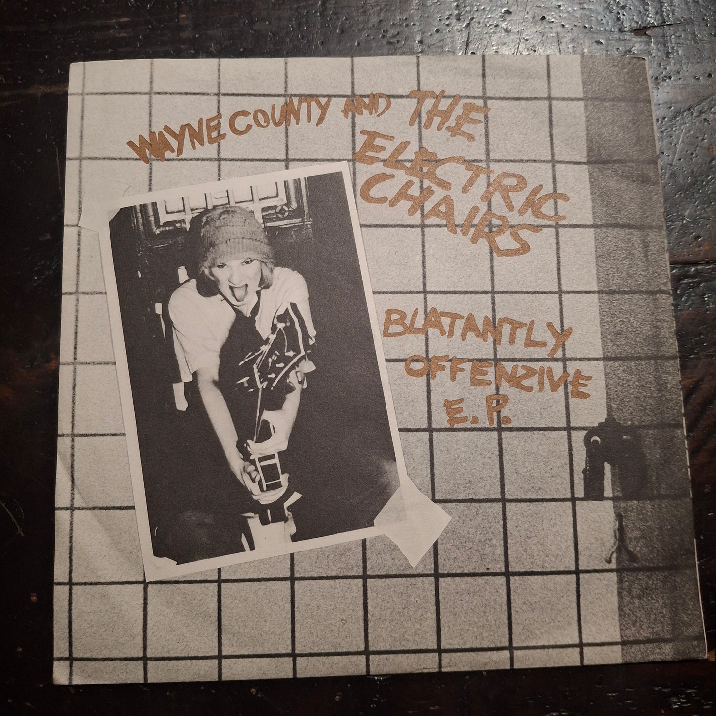 Wayne County and The Eletric Chairs - Blatantly Offensive- 7inch