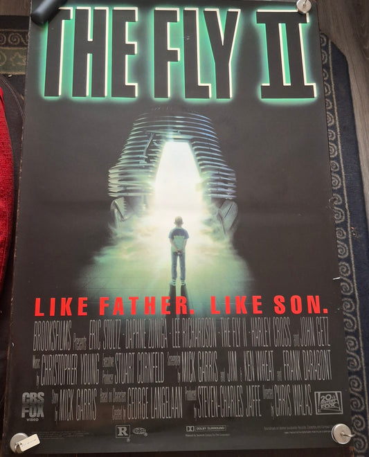 The Fly II - Original Video Store Poster - Poster