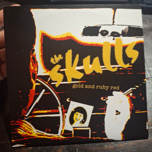 The Skulls - Gold and Ruby Red - 7 inch