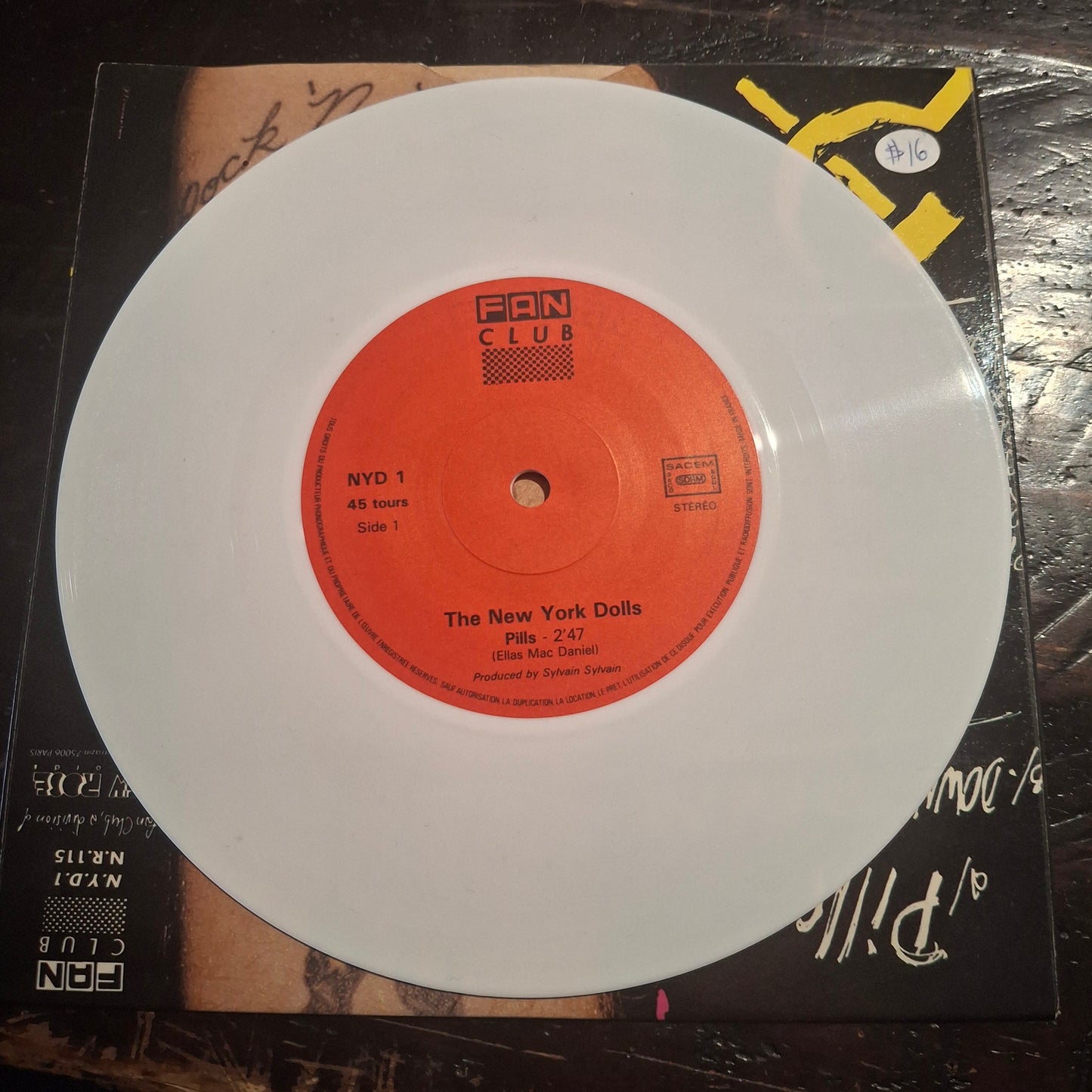 New York Dolls - Pills/ Down Down Downtown - 7inch