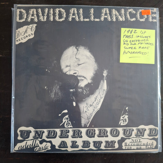 David Allan Coe - Underground Album - LP