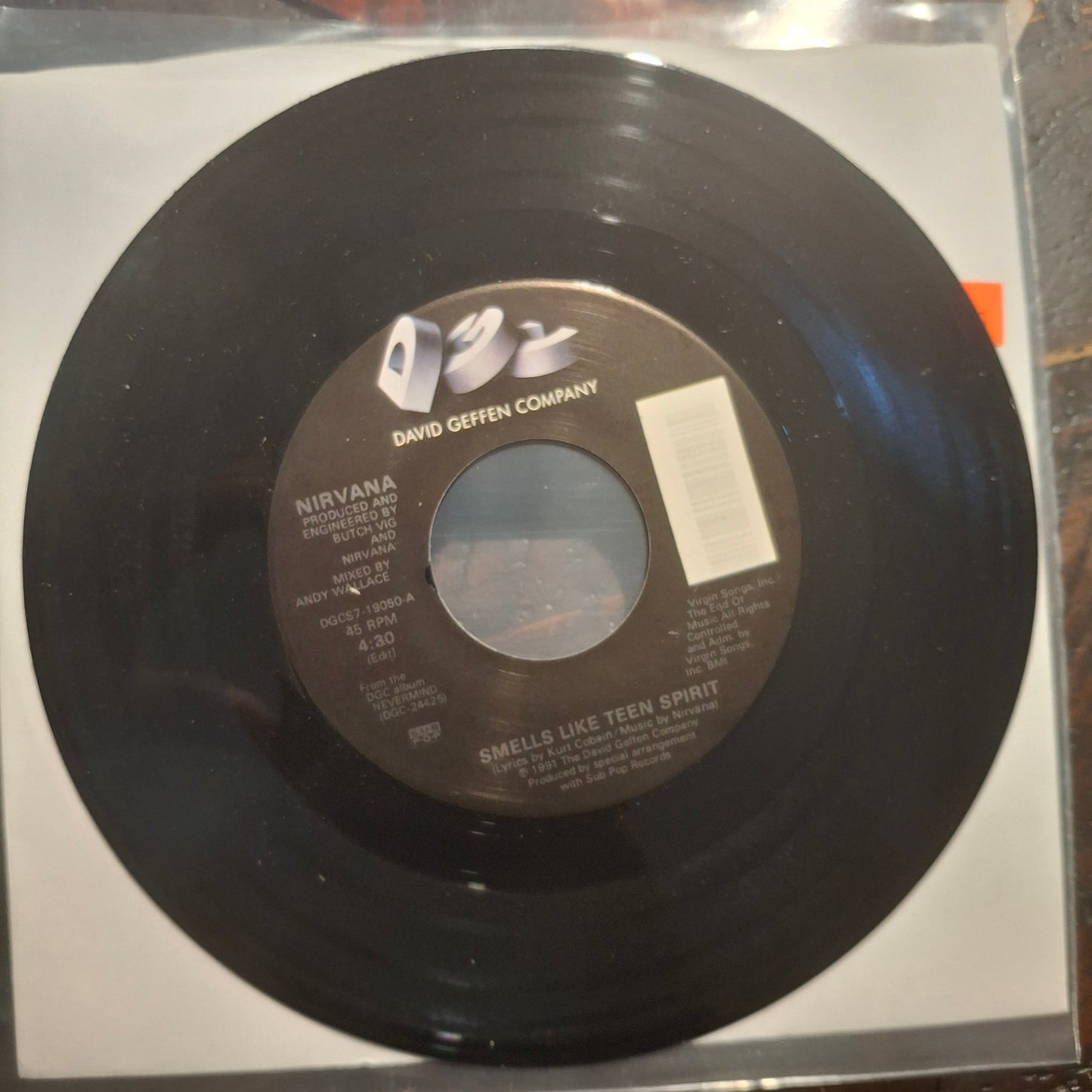 Nirvana - Smells Like Teen Spirit - 7inch