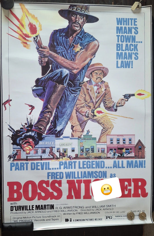 Boss Ni***r Movie Poster Slick - Poster