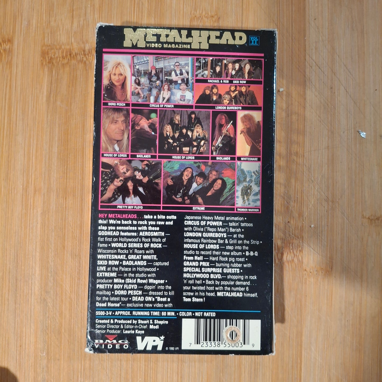 Metal Head Video Magazine - Vol 2 - VHS