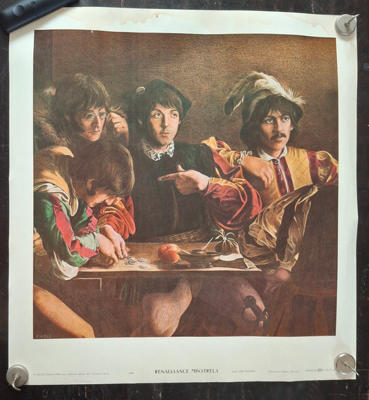 Beatles 1969 OG Renaissance Poster - Postet