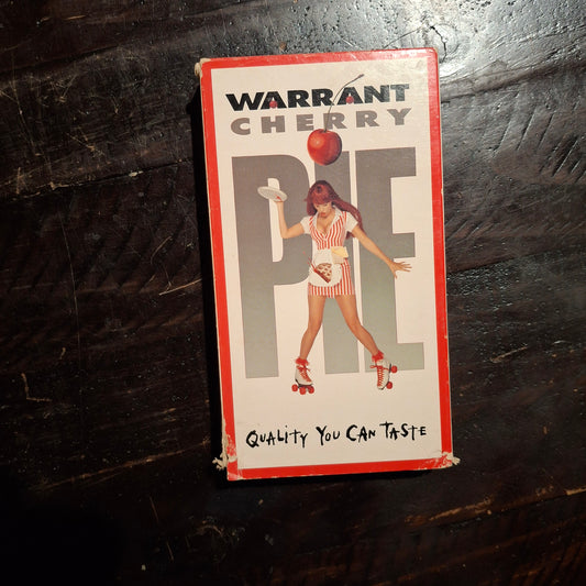 Warrant - Cherry Pie - VHS