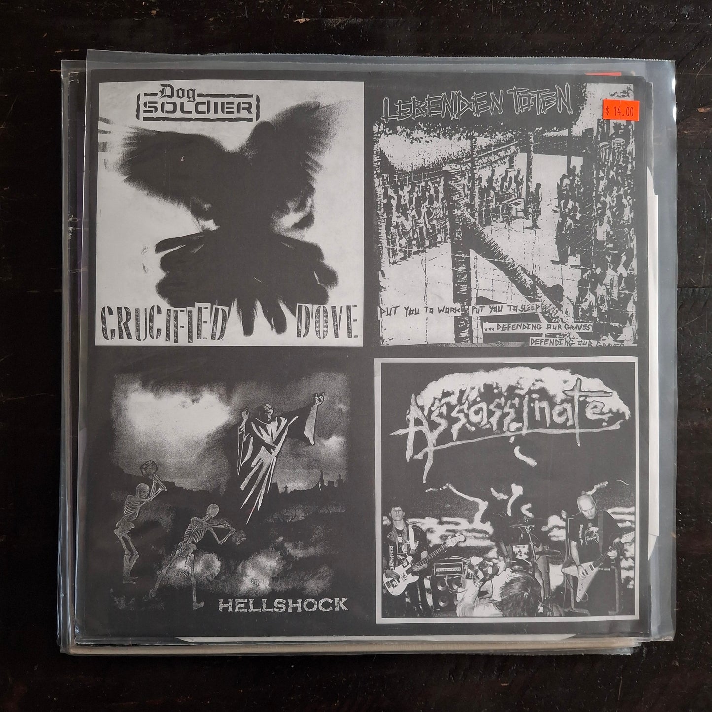 Hellshock/ Lebenden Toten/ Dog Soldier / Assassinate - LP