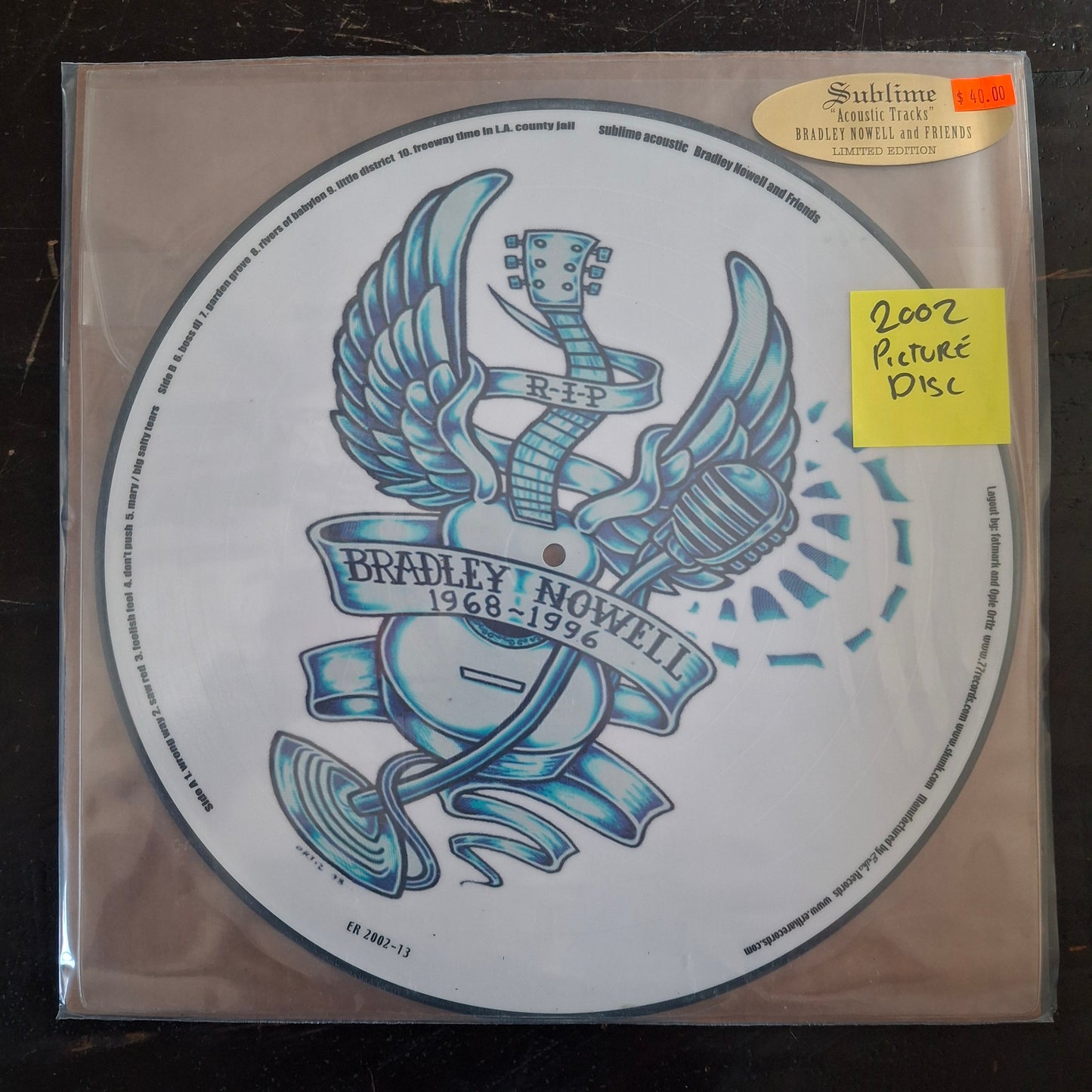 Sublime - Acoustic Tracks Bradley Nowell and Friends - LP