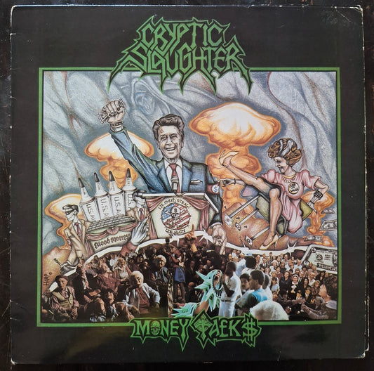 Cryptic Slaughter- Money Talks - LP